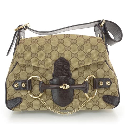 gucci horsebit monogram